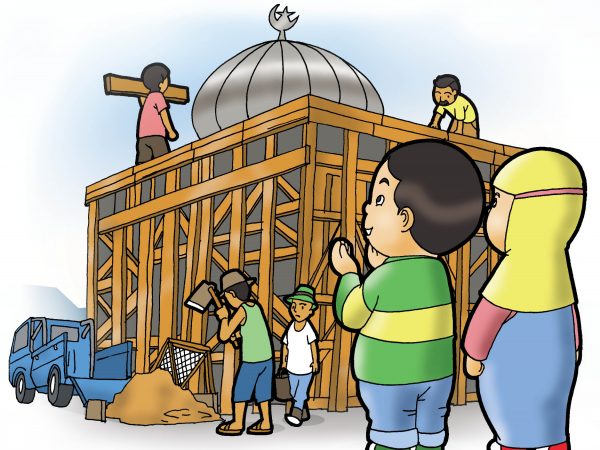 Gotong Royong Menyambut Ramadhan 1442 H.